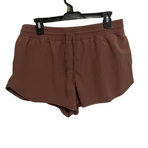 90 Degree By Reflex Women's Athletic Shorts in Brown